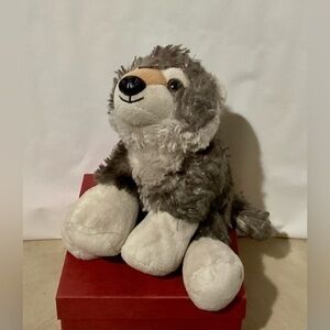 Wolf cub stuffed animal plush